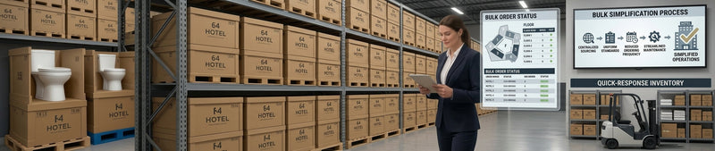 How Bulk Sanitaryware Can Simplify Hotel Operations