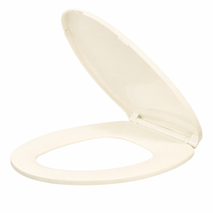 VICAR M-100 Slow Close Elongated Toilet Seat – Closed Front, Biscuit