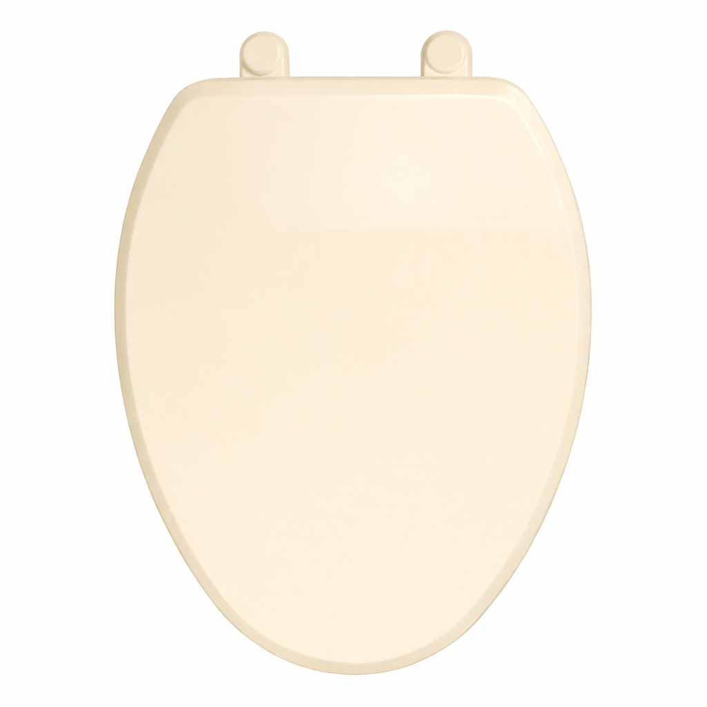 VICAR M-100 Slow Close Elongated Toilet Seat – Closed Front, Bone