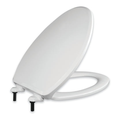 VICAR M-100 Slow Close Elongated Toilet Seat – Closed Front, White