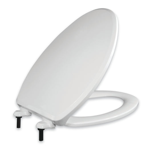 VICAR M-100 Slow Close Elongated Toilet Seat – Closed Front, White