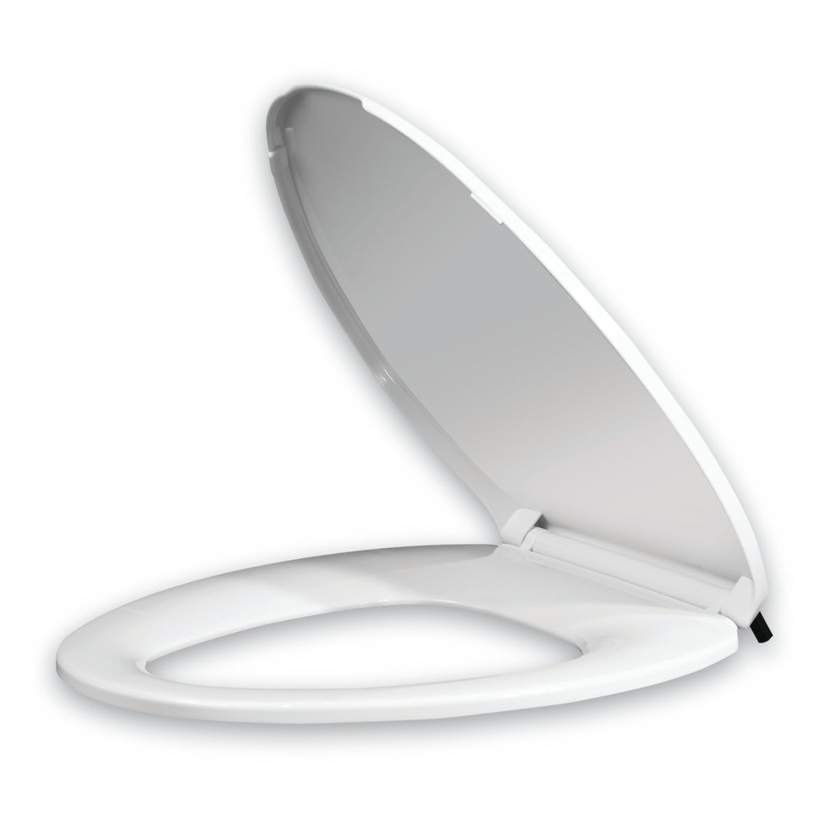 VICAR M-100 Slow Close Elongated Toilet Seat – Closed Front, White