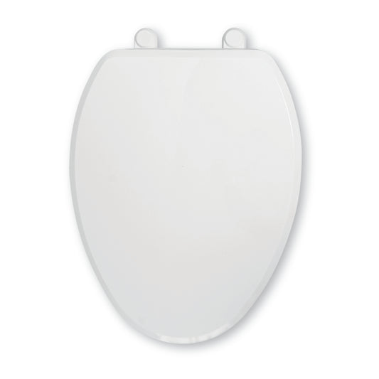 VICAR M-100 Slow Close Top Mount Elongated Toilet Seat – Closed Front, White