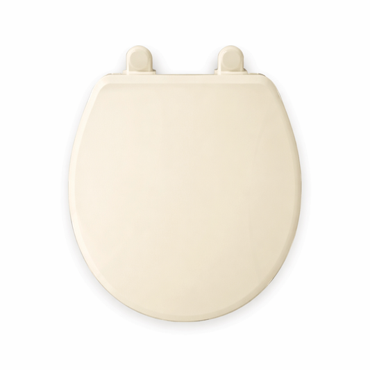 VICAR M-200 Slow Close Round Toilet Seat – Easy Clean, Bone