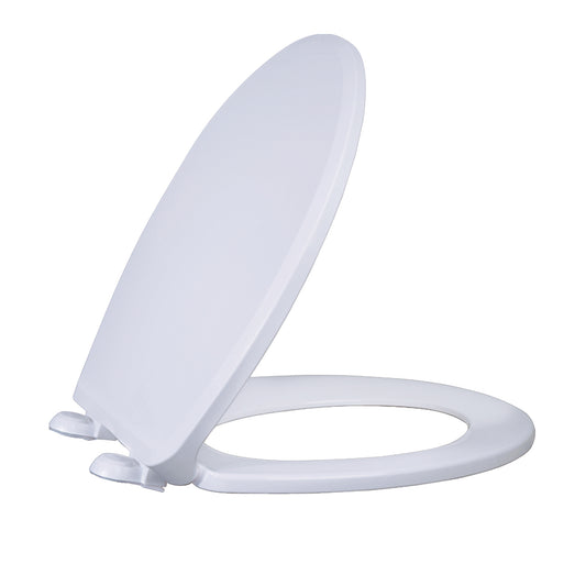 Vicar M-200 Standard Close Round Toilet Seat – Easy Clean, White