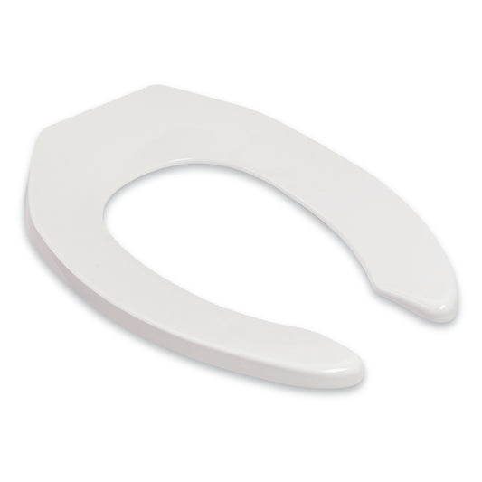 VICAR M-FLUX Commercial Elongated Toilet Seat – Stainless Steel Hinges, White