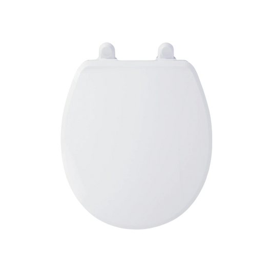 VICAR M-200 Slow Close Round Toilet Seat – Easy Clean, White