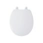 VICAR M-200 Slow Close Round Toilet Seat – Easy Clean, White